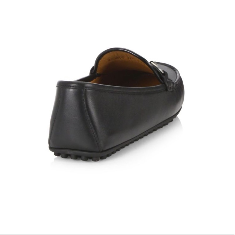 SOLD NEW Gucci leather driver with web - Picture 2 of 9